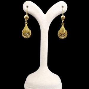 گوشواره آویز طرح طلا