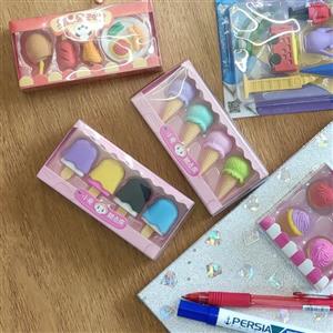 مداد پاکن فانتزی بسته 4 تایی
