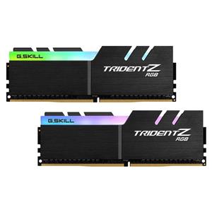 رم دسکتاپ DDR4 دو کاناله 3466 مگاهرتز CL16 جی اسکیل مدل TRIDENT Z RGB ظرفیت 16 گیگابایت GSkill Trident Z RGB 2×8GB=16GB DDR4 3466MHz CL16