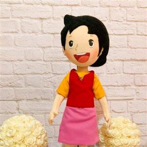 عروسک شبیه سازی شخصیت کارتونی هایدی