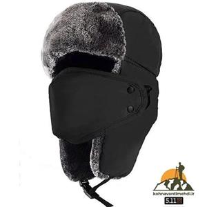 کلاه  کوهنوردی روسی زمستانی ماسک دار