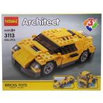 ساختنی دکول سری 3113 Architect  کد KTS-053 تعداد 206 تکه