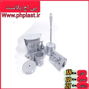 ست بهداشتی 7پارچه ماربل رزمن