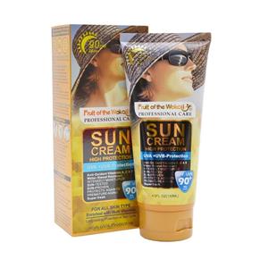 کرم ضد آفتاب بی رنگ ووکالی spf90