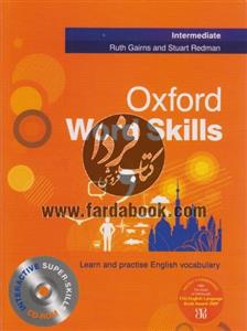 کتاب زبان Oxford Word Skills Intermediate اثر Ruth Gairns Oxford Word Skills Intermediate   Oxford Word Skills - Intermediate