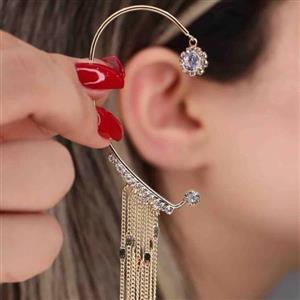 گوشواره رنگ ثابت آویز دار مخصوص یک گوش مارک وای اس ایکس ضد حساسیت