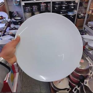 دیس سفید ساده(دیس_گرد)