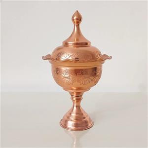 قندان تک پایه مسی زنجان طرح برجسته نانو شده