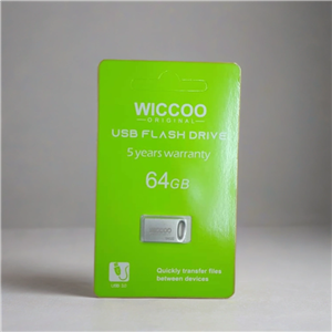 فلش مموری ویکوو مدل USB 3.0 ظرفیت 64 گیگابایت ا WICCOO USB DRIVE 64GB (تک / عمده)