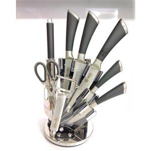سرویس چاقو اشپزخانه 9 پارچه ام جی اس مدل KS9013B.