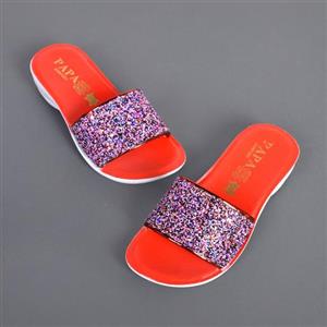 دمپایی دخترانه پاپا  3037  قرمز سایز28