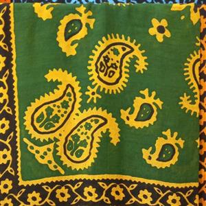 روسری سنتی زنانه لری ( گلونی زنانه لری)  نخ ابریشم 1/5 متری با کیفیت ضمانت شده