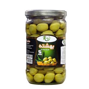 زیتون شور سایز متوسط 640 گرمی بهشته  عمده 12 عددی