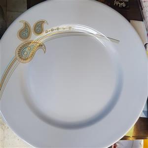 دیس پلو پز گرد ملامین کد 790 گل ترمه ملامین یزد رکسانا