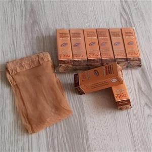 جوراب زنانه  شیشه ای رنگ پا