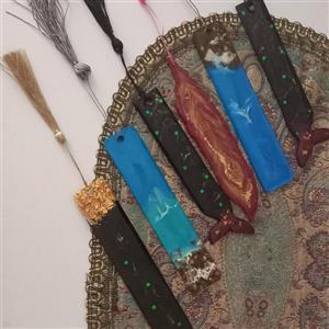 نشانگر کتاب (بوکمارک) جنس رزین شفاف و نشکن در رنگها و مدل‌های متنوع با توجه  ب سلیقه شما