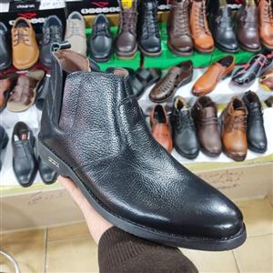 نیم بوت مردانه بزرگ پا با زیره ترمو