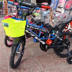 دوچرخه سایز 16 طرح‌ ویوا همراه با تکیه گاه قمقمه سبد