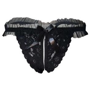 شورت فانتزی فاق باز.فری سایز(38_42)،رنگ مشکی وسفید