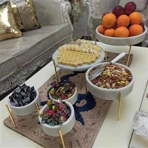 ظروف سنگی پذیرایی کد07.ارسال رایگان