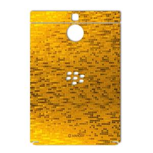 برچسب تزئینی ماهوت مدل  Gold-pixel Special مناسب برای گوشی BlackBerry Passport Silver edition
