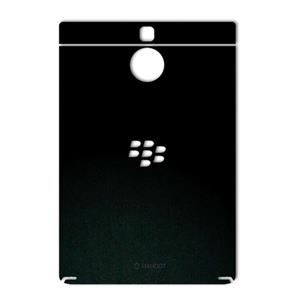برچسب تزئینی ماهوت مدل Black-suede Special مناسب برای گوشی  BlackBerry Passport Silver edition MAHOOT Black-suede Special Sticker for BlackBerry Passport Silver edition