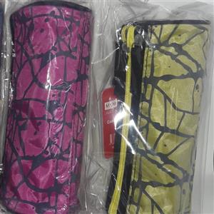 جامدادی پارچه ای سه زیپ استوانه ای شکل طرح اسپرت