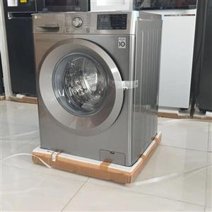 لباسشویی اتوماتیک الجی 8 کیلو رنگ سفید و سیلور