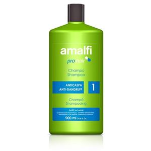 شامپو ضد شوره آمالفی مدل Pro Hair Anticaspa حجم 900 میلی لیتر Amalfi Pro Hair Anticaspa Shampoo 900 ml