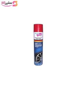 اسپری تمیز کننده و محافظ تایر خودرو کوییک کلیین مدل t2018 حجم 650ml spray tire clean and care  quick clean t2018 6500ml