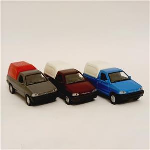 ماکت ماشین پراید وانت پشت اتاق دار مقیاس 1:36 طول 12 سانتی نتر