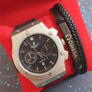 ساعت مچی مردانه هابلوت بند رابر Hublot