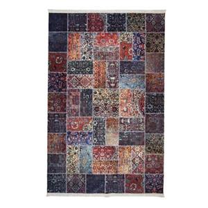 فرش  طرح سنتی  700 شانه تراکم 3300، 1/5 × 1
