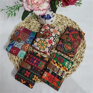 جاکارتی  چاپی دکمه دار