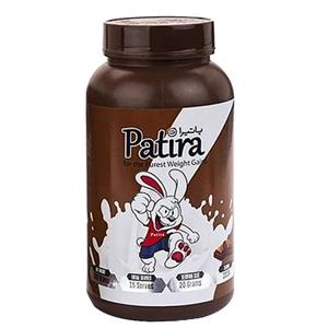 پاتیرا پودر نوشیدنی فوری با طعم کاکائو افزایش وزن و انرژی 300 گرمی 
