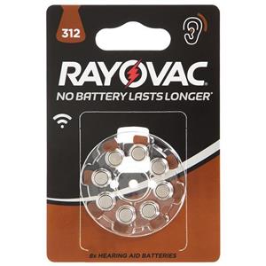 باتری سمعک ریوواک مدل PR41 بسته 8 عددی Rayovac PR41 Hearing Aid Battery Pack Of 8