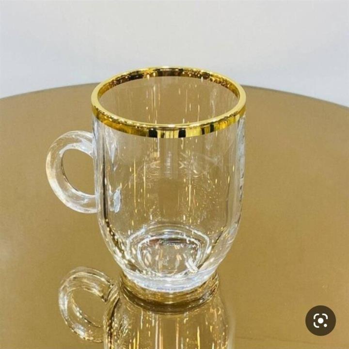 ماگ بارل لب طلا