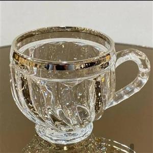 فنجان تولیپ لب نقره ای