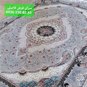 فرش ماشینی جدید 700 شانه تراکم 2550 طرح سوگند فیلی 9 متری