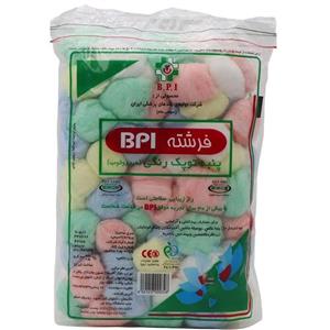 پنبه توپک رنگی برند BpI  تهیه شده از 100 ٪پنبه خالص