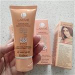 کرم ضدآفتاب بی رنگ و فاقد چربی lakme, دارایspf65درصد