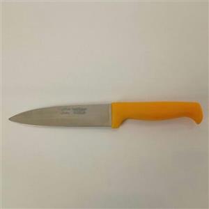 چاقو آشپزخانه استیل بهرامی زنجان دسته پلاستیکی سایز 2 تیغه بسیار تیز جدید\n\n