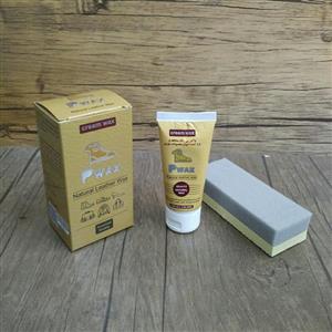 واکس چرم طبیعی برند پی واکس Pwax مخصوص کیف کفش لباس