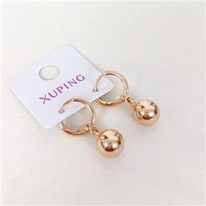 گوشواره ژوپینگ توپی مدل حلقه‌ای