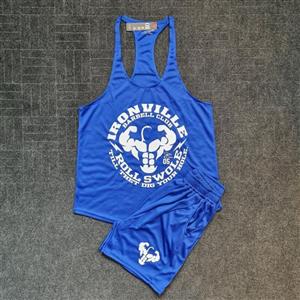 ست رکابی و شلوارک مخصوص بدنسازی Ironvill