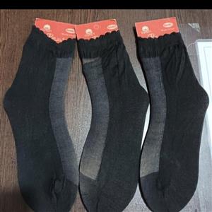 جوراب زنانه  قایقی  مشکی  پک 6 عددی باقیمت و کیفیت متاسب کد 523