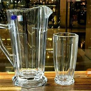 پارچ ولیوان استیچ اصل کریستال