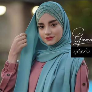 هدشال و هد روسری شش پیله کرپ حریر زنانه