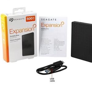 هارد سیگیت اکسترنال اکسپنشن - 500 گیگابایت ا Seagate External Expansion - 500GB\n\n