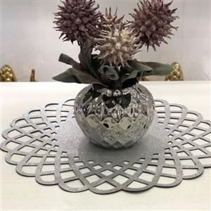 رومیزی گرد دالبری سایز 40  در 40
